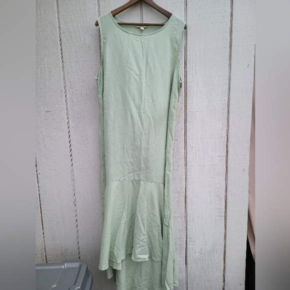 NWT Linen Dress by Cynthia Rowlry - Picture 3 of 13